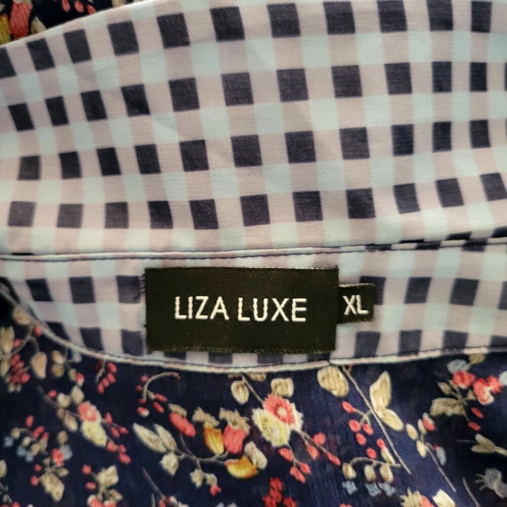 Liza Luxe Floral Chiffon Sundress Dress - Picture 4 of 4